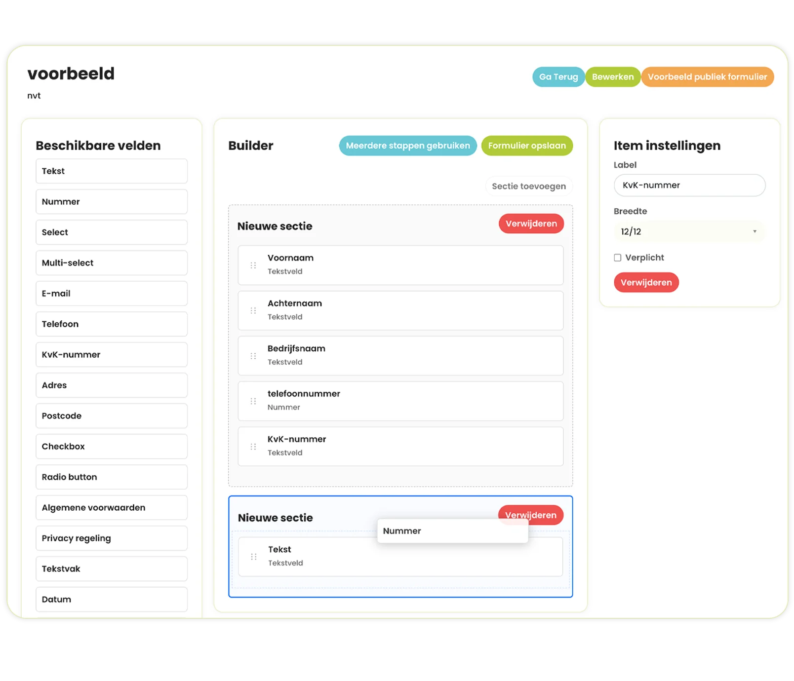 SolvCRM+ urenregistratie met klantinformatie en aangesloten bedrijfsprocessen